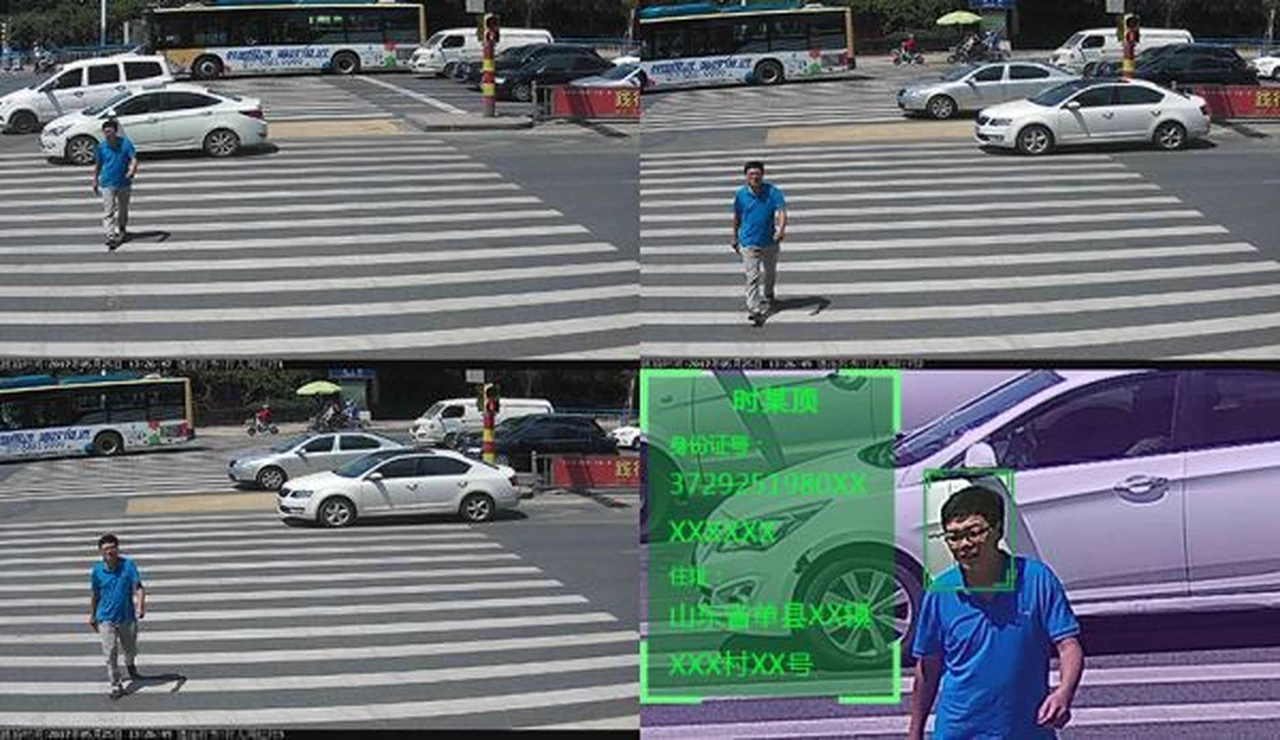 Nuevos semáforos chinos exponen tu cara públicamente si cruzás mal la calle