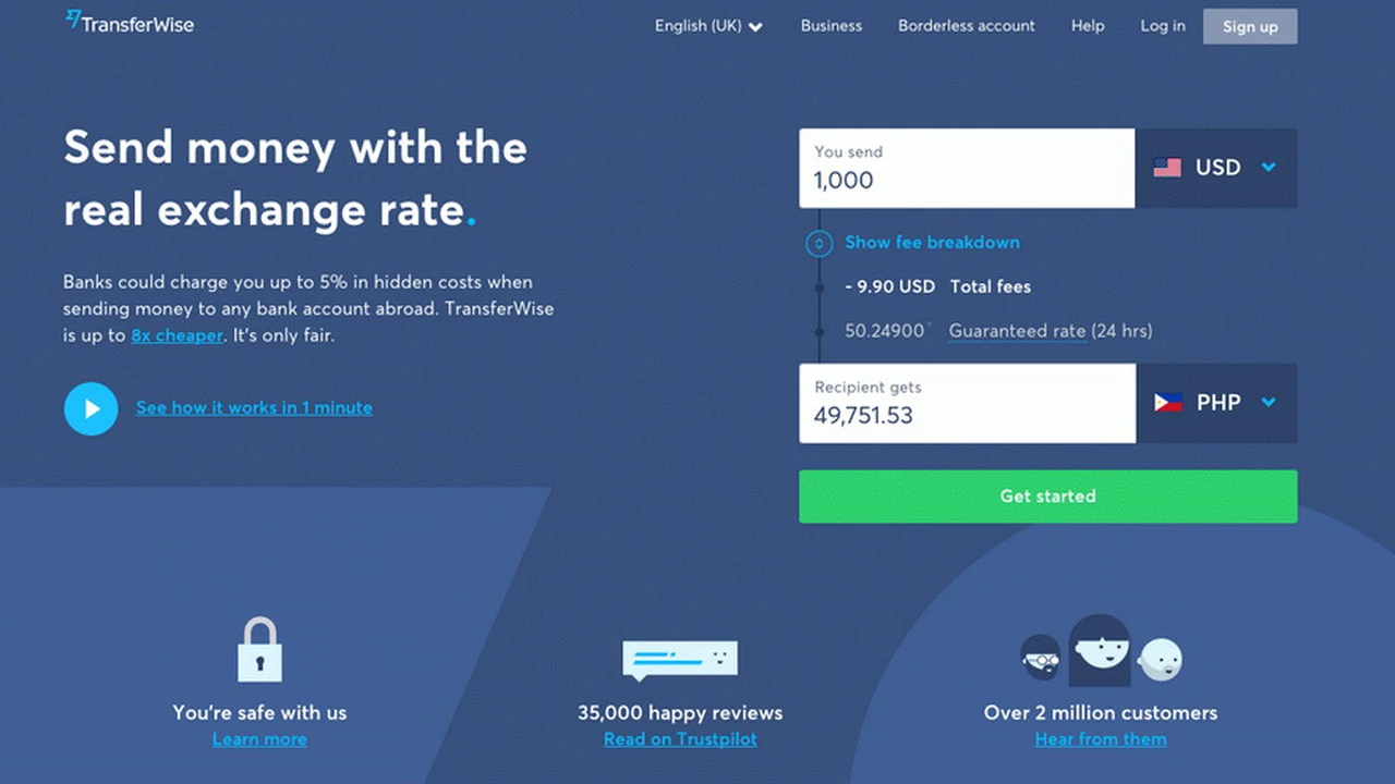 TransferWise: la aplicación que quiere revolucionar la transferencia de dinero al exterior