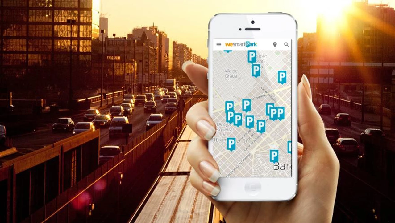 Llega WeSmartPark a la Argentina, una app para estacionar "simple y barato"