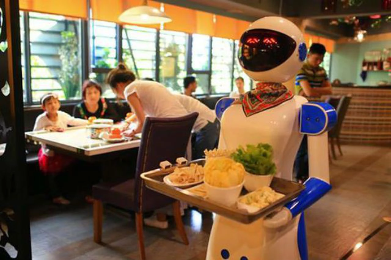 Tendencias: se vienen los restaurantes inteligentes atendidos por robots