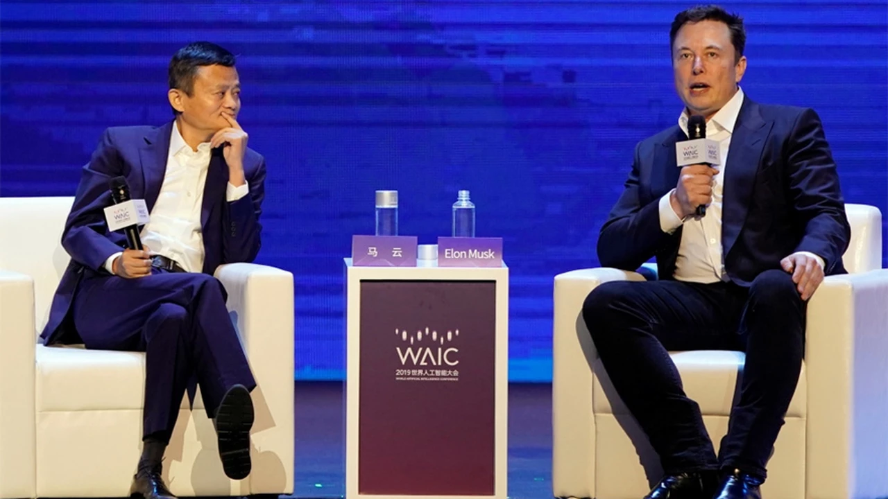 Dos potencias se saludan: lo mejor del debate entre Jack Ma y Elon Musk sobre inteligencia artificial