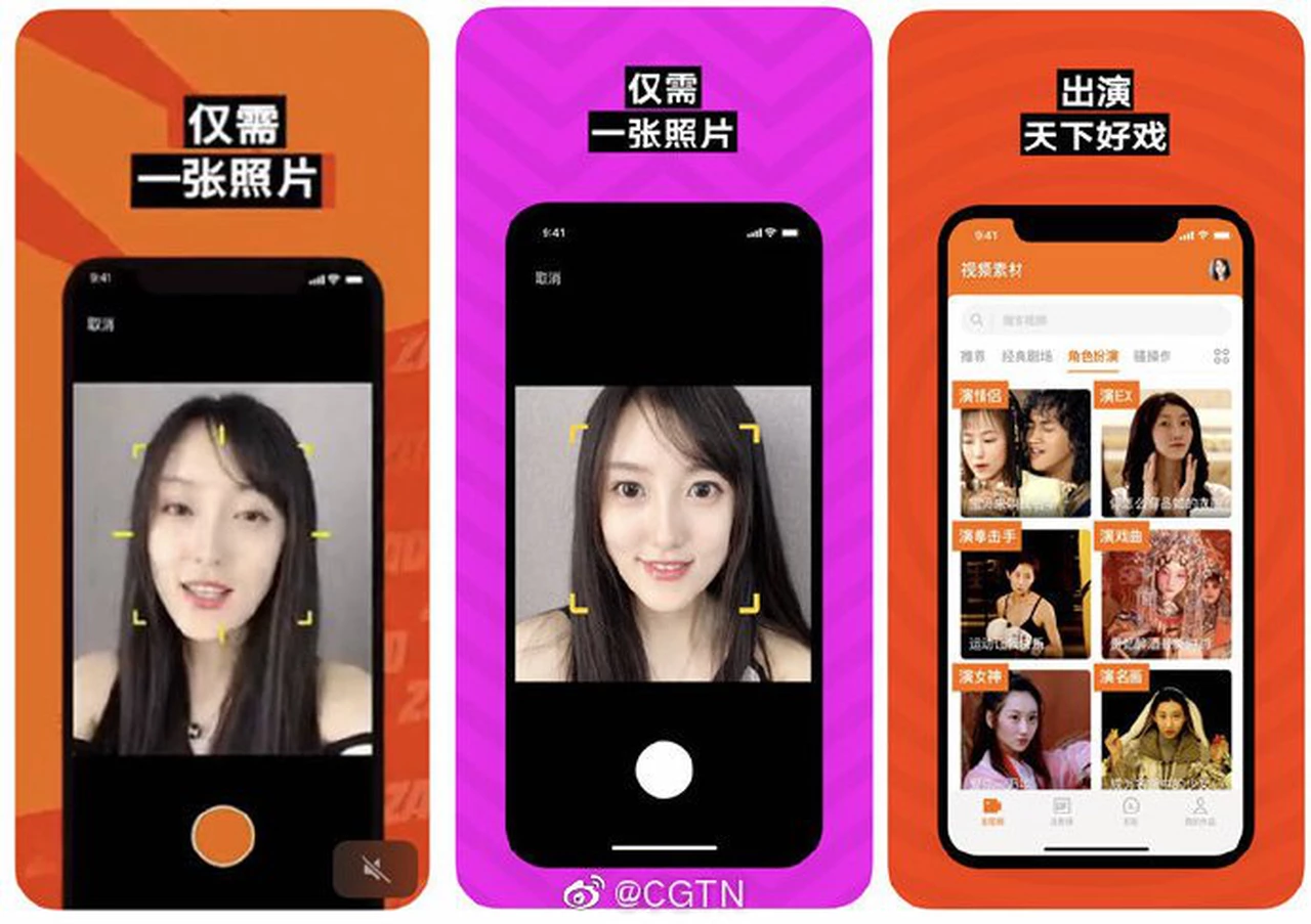 Escándalo por una app que usa inteligencia artificial para "cambiar los rostros"
