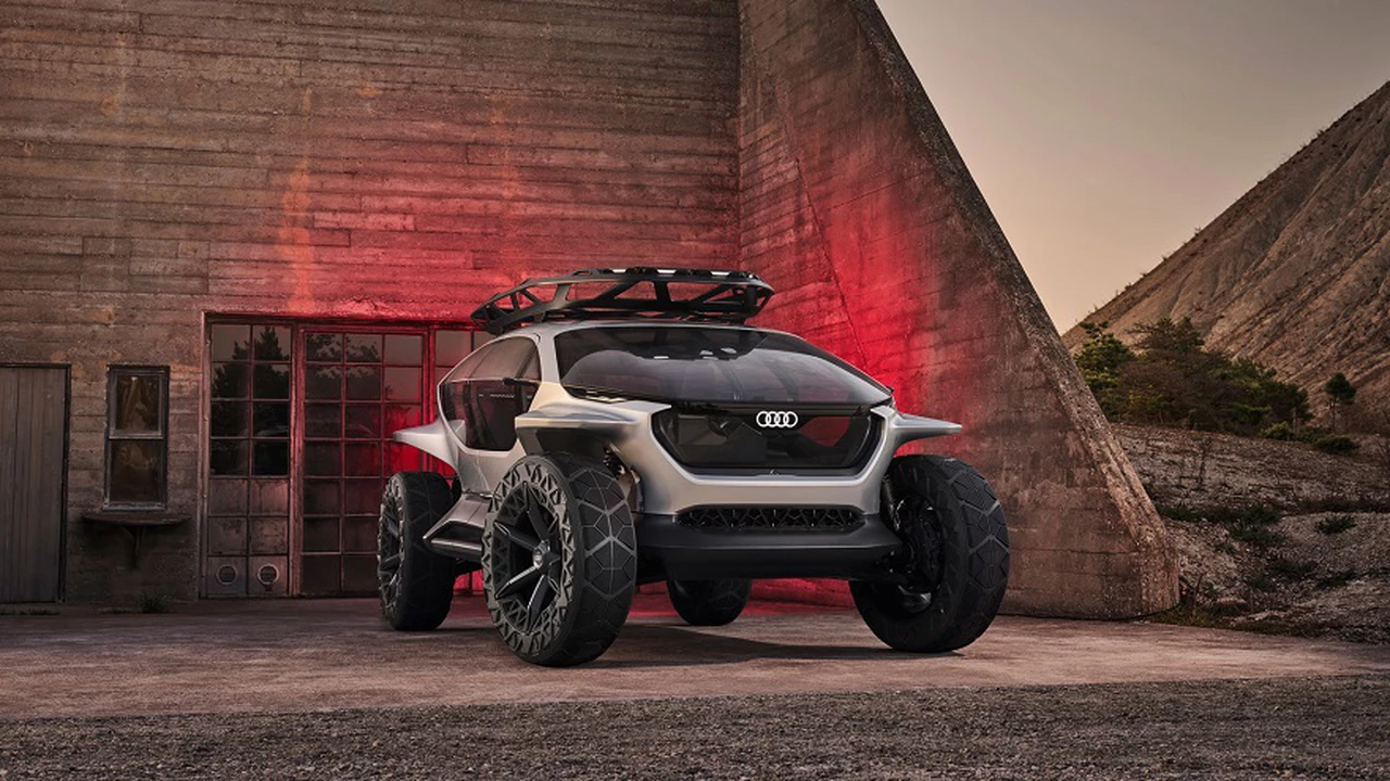 Audi presentó su nuevo concept: un todoterreno eléctrico, autónomo y "guiado" por drones