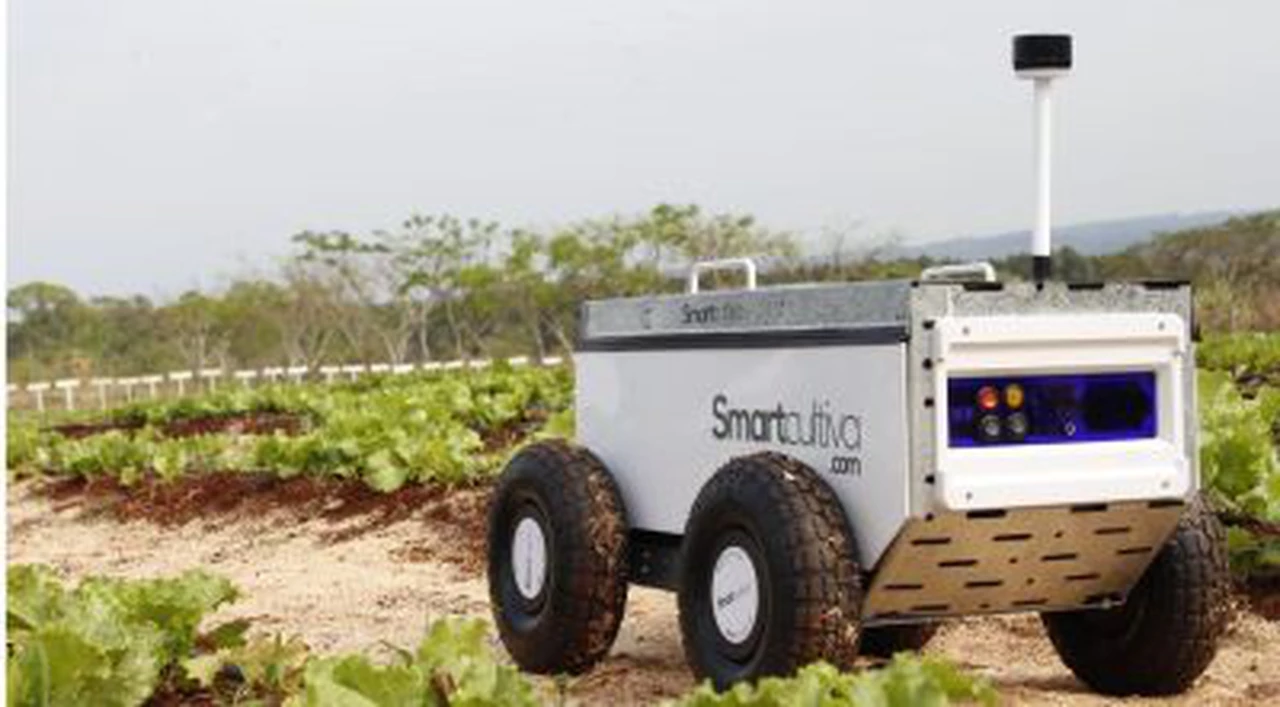 Conocé al "agro-robot" hecho en Argentina que busca revolucionar la forma de trabajar en el campo