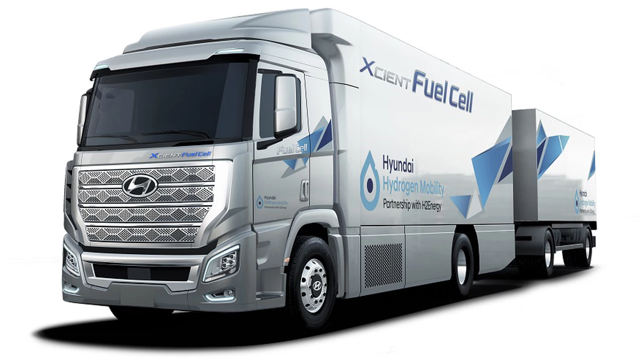 Hyundai quiere lanzar 1.600 camiones con pila de combustible de hidrógeno en los próximos años