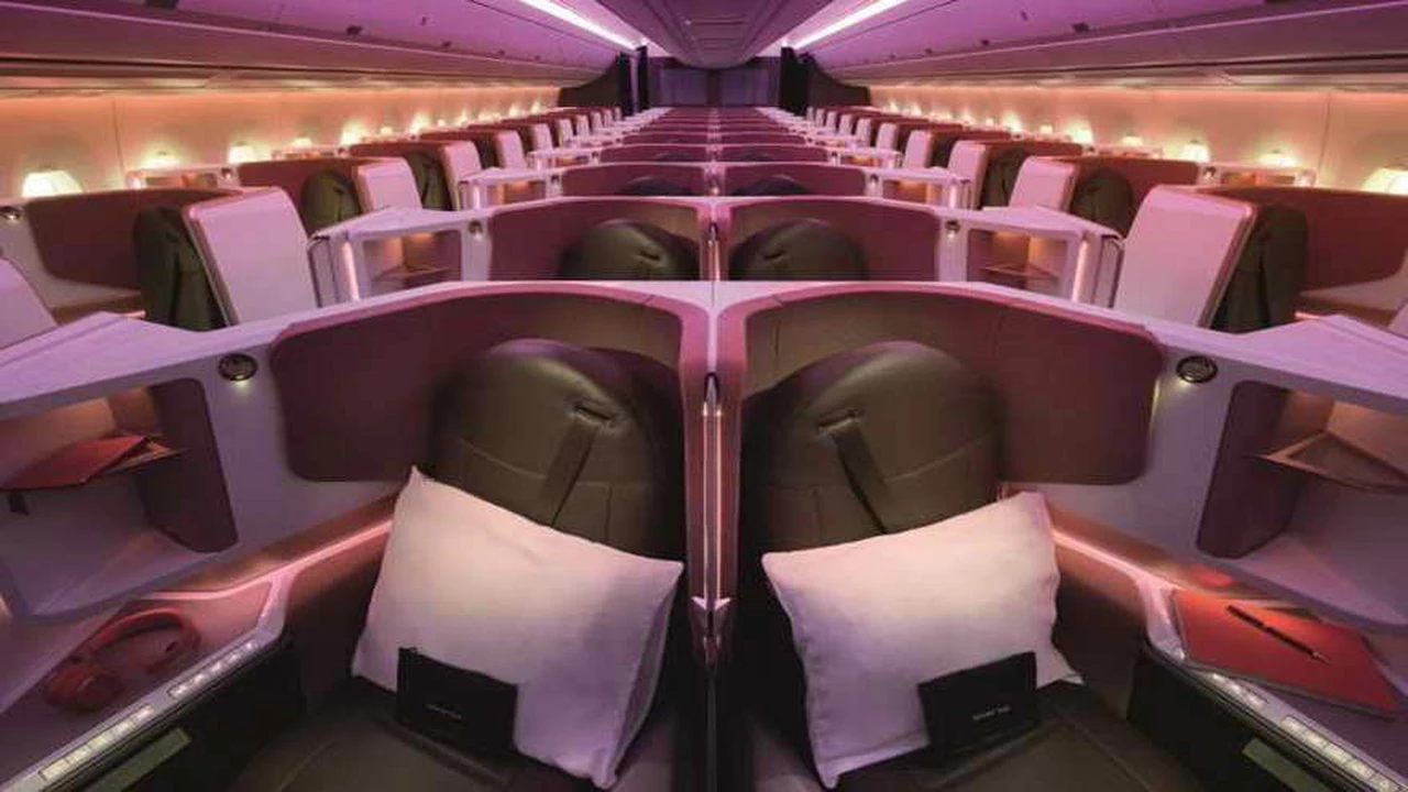 Viaje con estilo: así son los mejores nuevos asientos de clase ‘business’ de las aerolíneas
