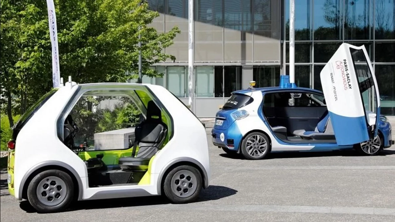 Hacia la ciudad inteligente: los taxis autónomos de Renault comienza a circular en Francia