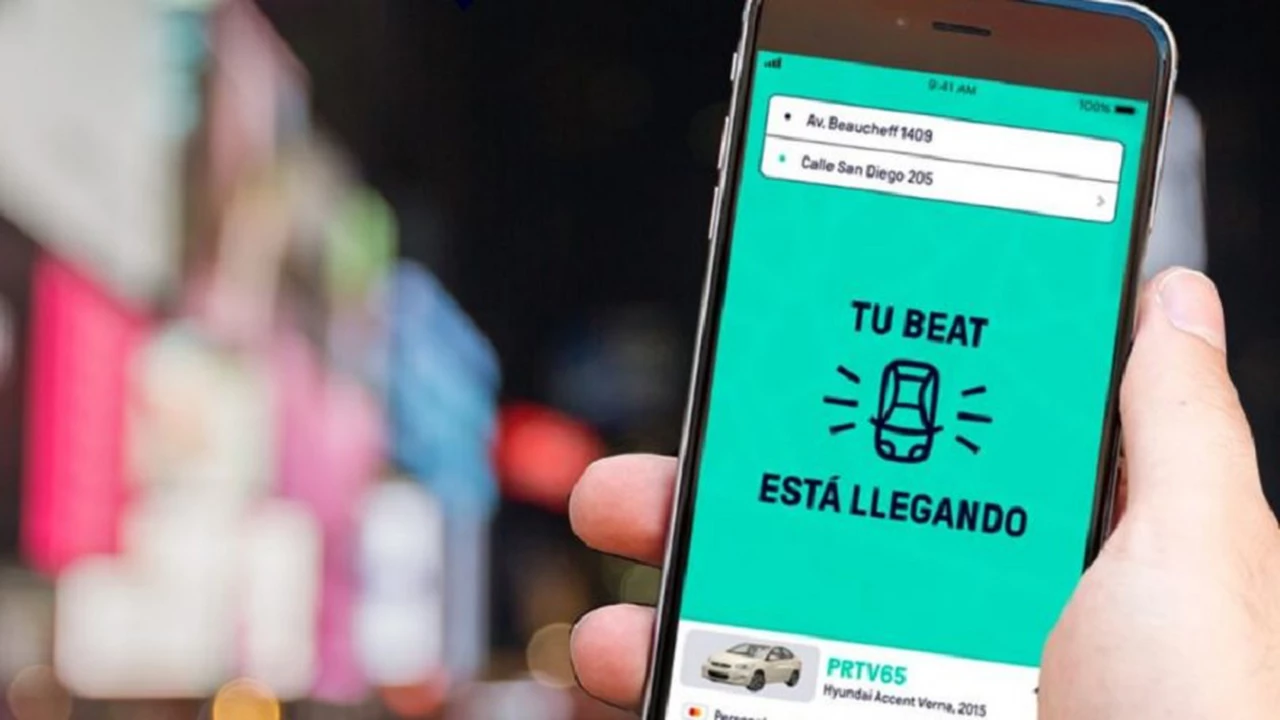Se suma la tercera app de movilidad a la ciudad de Buenos Aires: Beat comienza a operar hoy