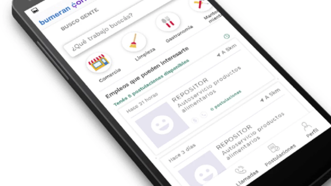 Bumeran Conecta: cómo funciona la aplicación que permite buscar oficios y trabajos no profesionales