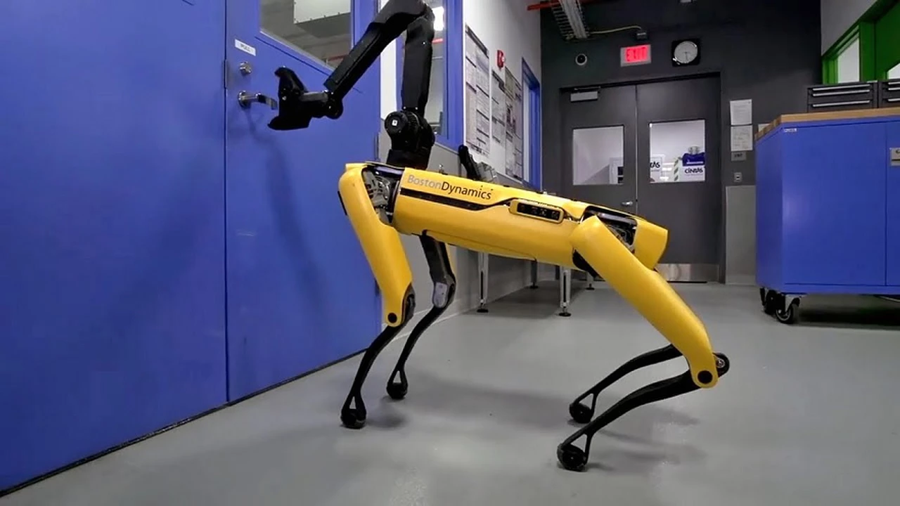 Parece ciencia ficción, pero la policía ya usa los "perros robot" de Boston Dynamics