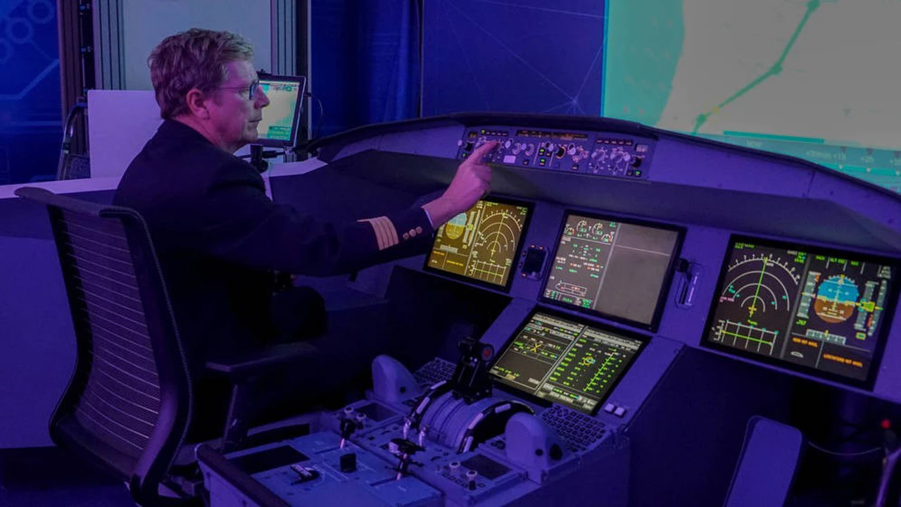 Aviones "conectados": conocé la aeronave del futuro que se controlará con pantallas e Inteligencia Artificial