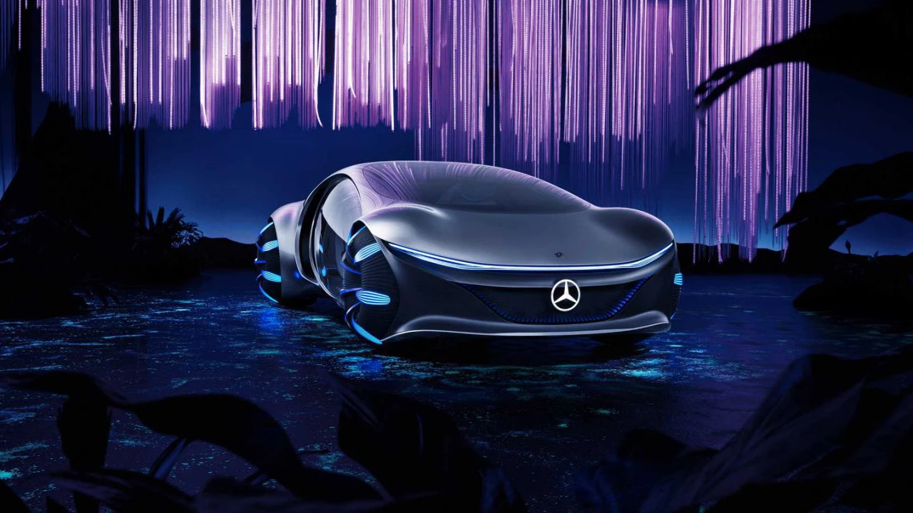 De ciencia ficción: Mercedes-Benz presentó al Vision AVTR, un auto eléctrico diseñado por James Cameron