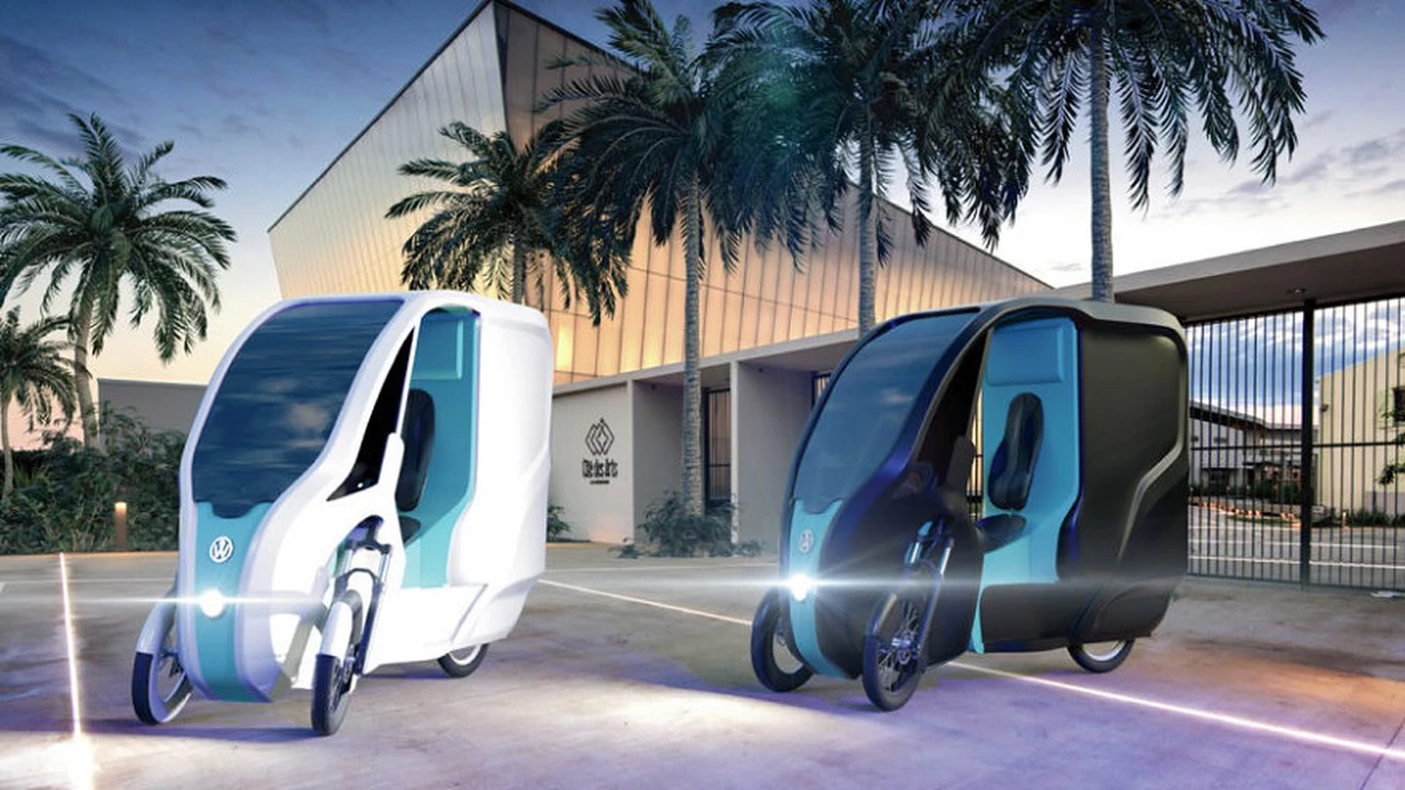 Nuevas formas de movilidad: crean un triciclo eléctrico, solar, conectado a Internet y con un gran baúl