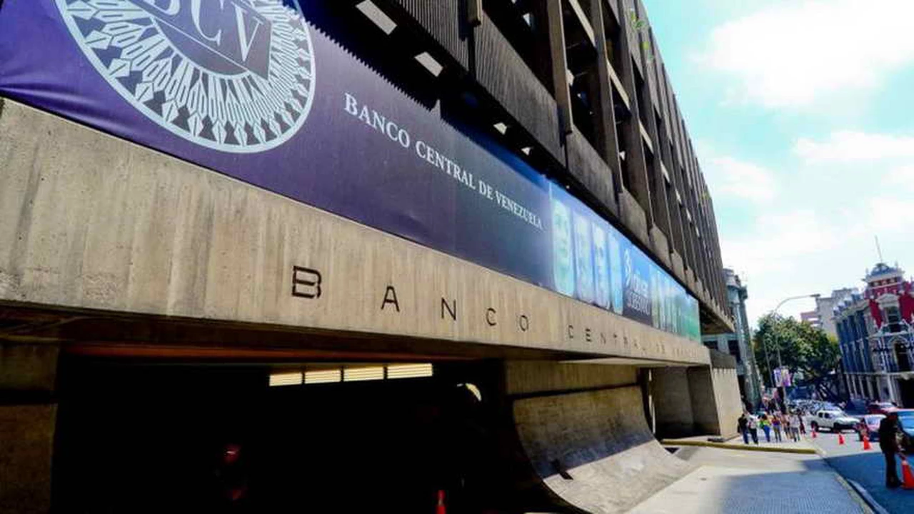 Vacío financiero: reservas del Banco Central de Venezuela por debajo de los u$s 1.000 millones