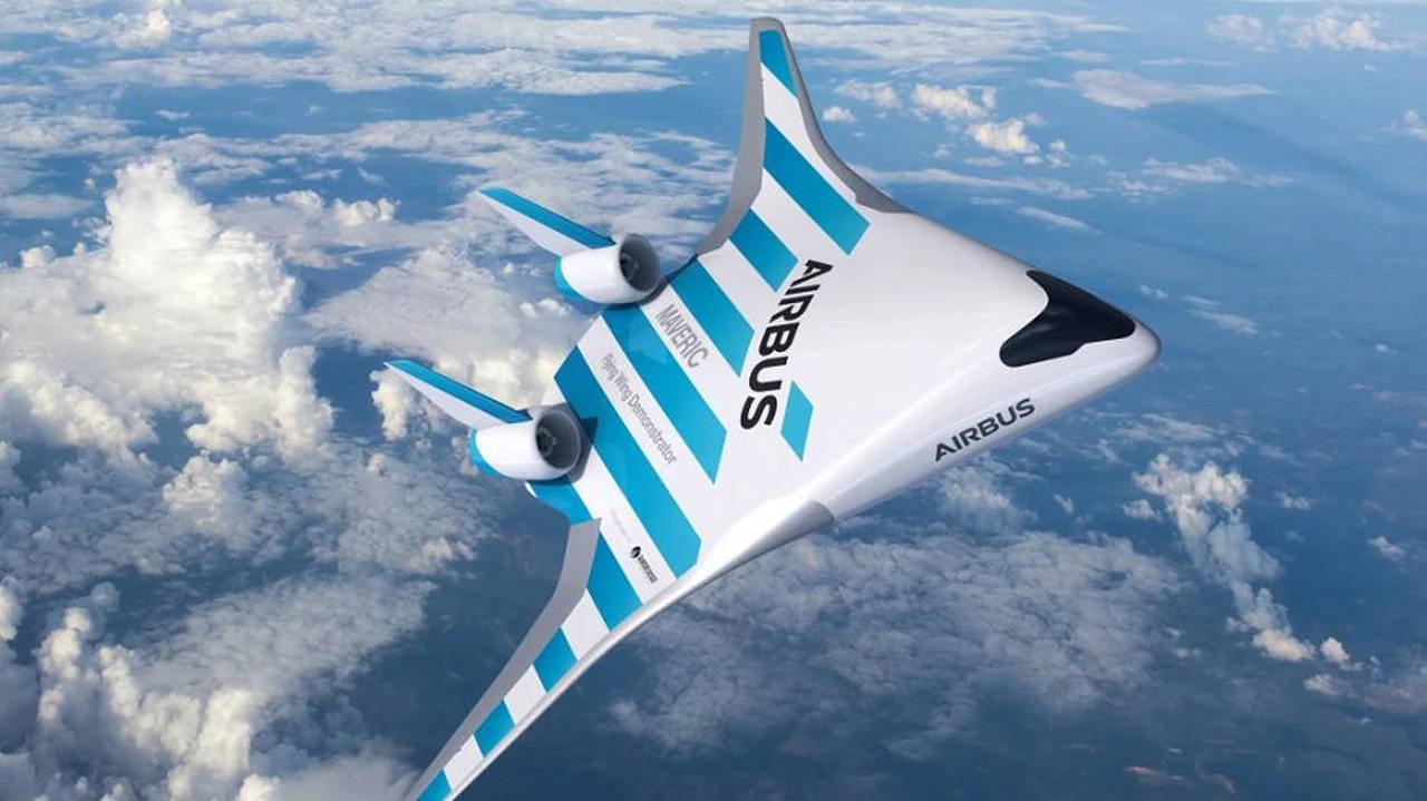 Airbus presentó el avión del futuro: así es Maveric, su concepto en viajes ecológicos y sostenibles