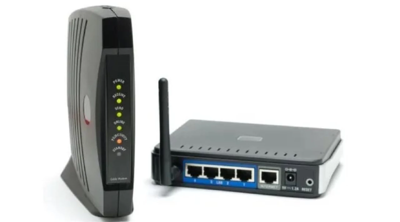 El ABC tecnológico: ¿cuál es la diferencias entre un módem y un router y para qué se usa cada uno?