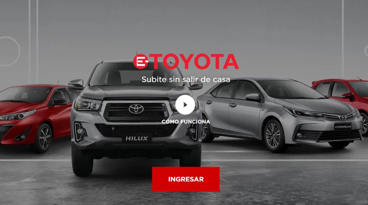 Transformación digital: Toyota lanza su propia plataforma para comprar autos de forma online