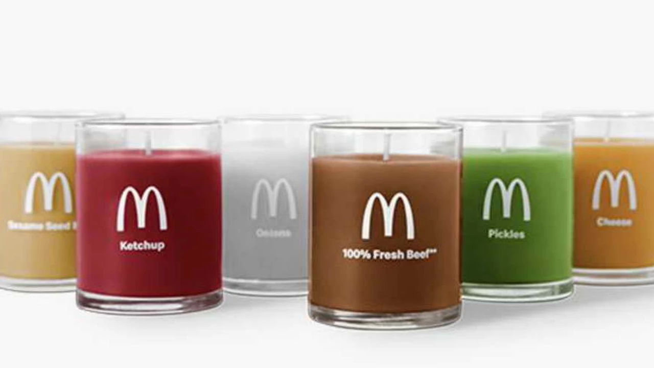 Para todos los gustos: McDonald's lanza velas con olor a Big Mac