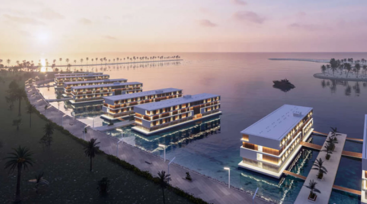 Reubicables y ecológicos: así son los novedosos hoteles flotantes de Qatar para el Mundial 2022