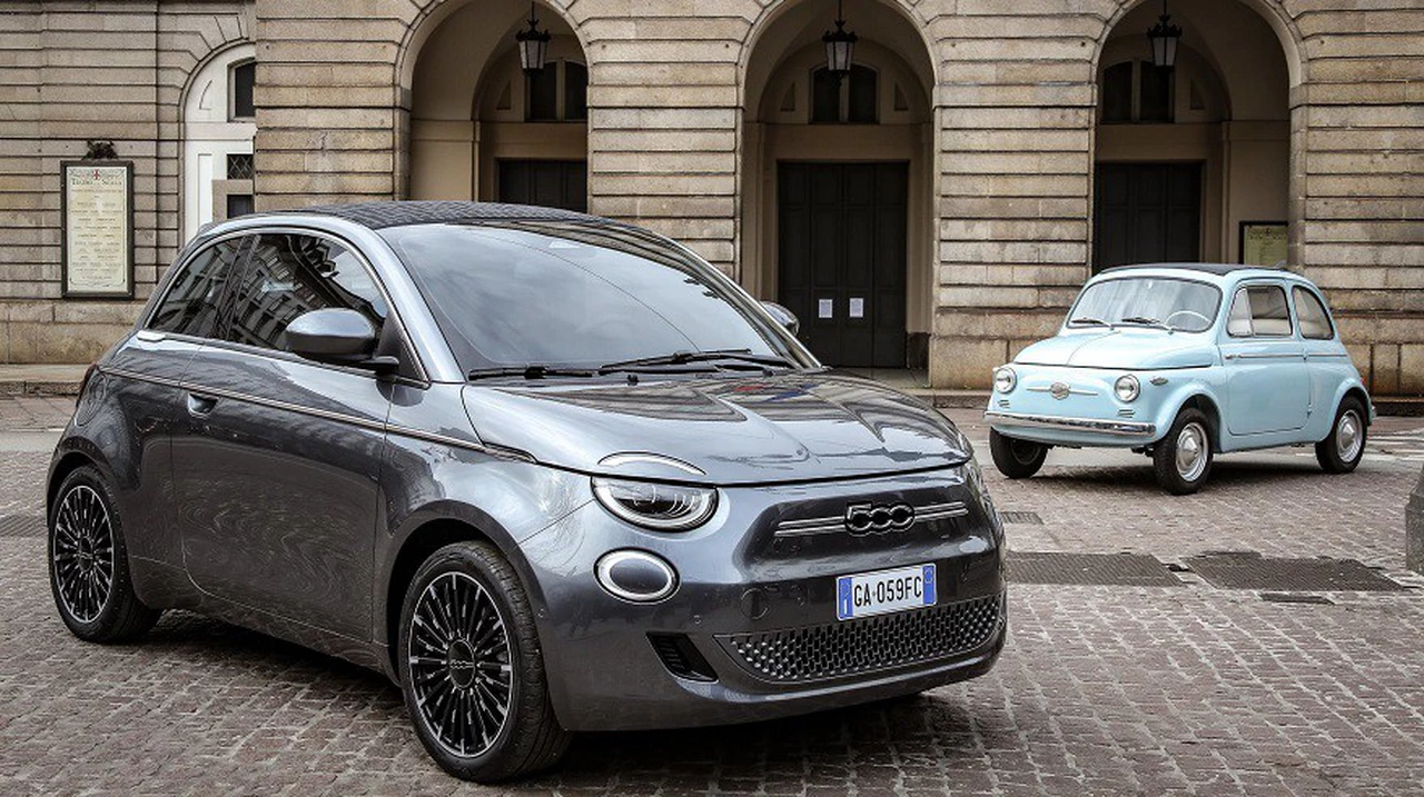 Fiat reveló el nuevo 500, su primer auto 100% eléctrico