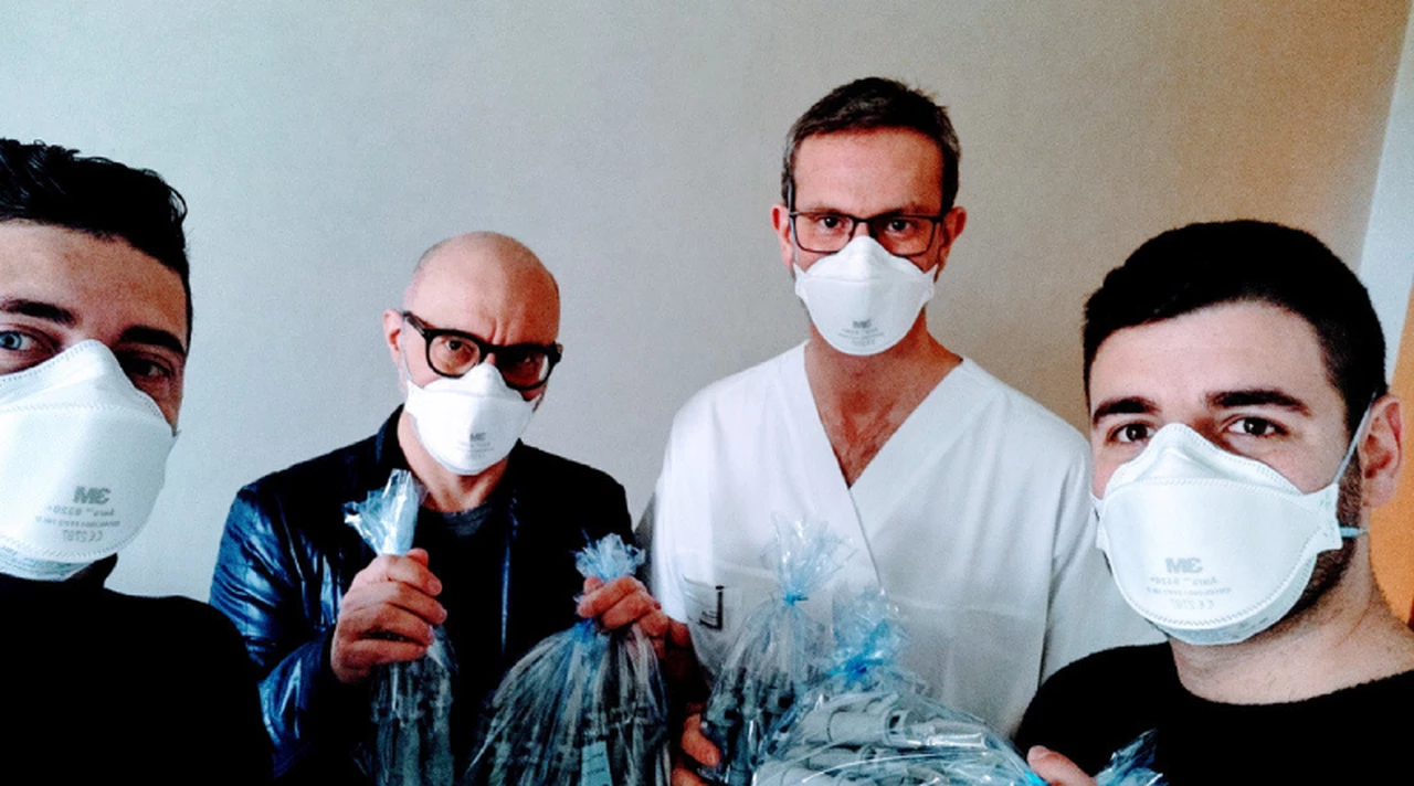 Coronavirus: en Italia ya prueban respiradores conectados a máscaras de buceo