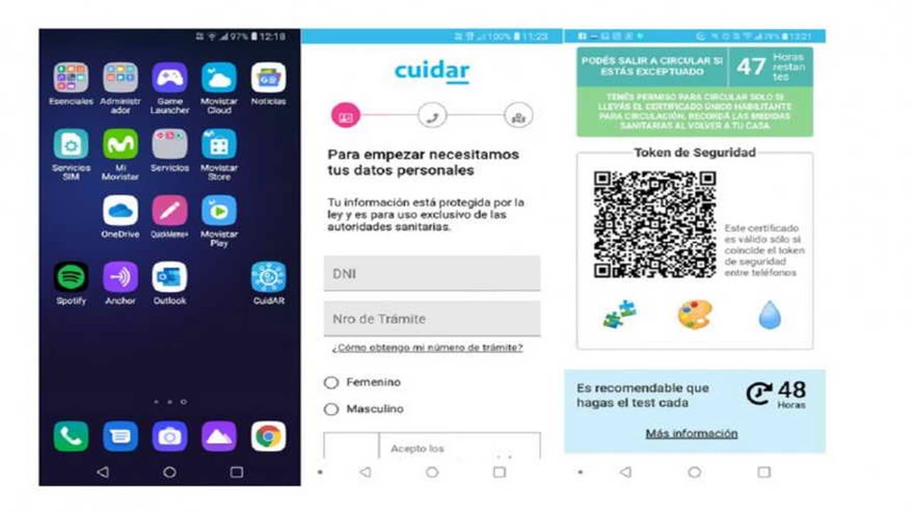 "CuidAR", la nueva app que lanzó el gobierno para autodiagnóstico del coronavirus