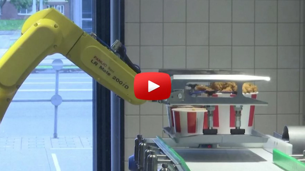 Robot, tráigame la cuenta: conocé el restaurante automatizado de KFC que tiene 0 empleados en su salón