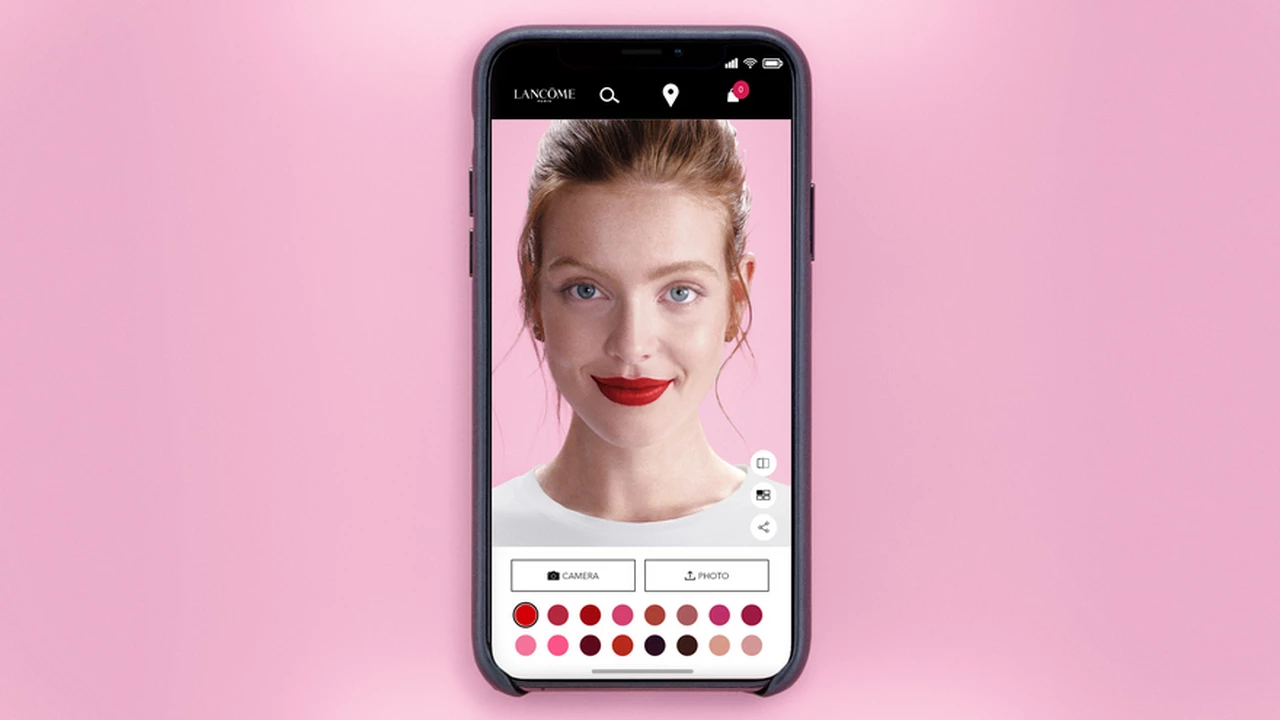 Así funciona el nuevo "espejo virtual" para probarse maquillaje en tiempo real y con inteligencia artificial