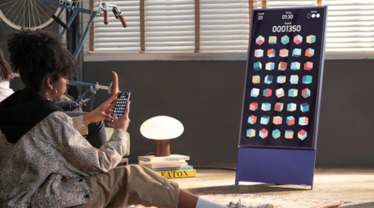 Samsung lanzó un televisor ideal para ver TikTok e Instagram: conocé cómo es The Sero
