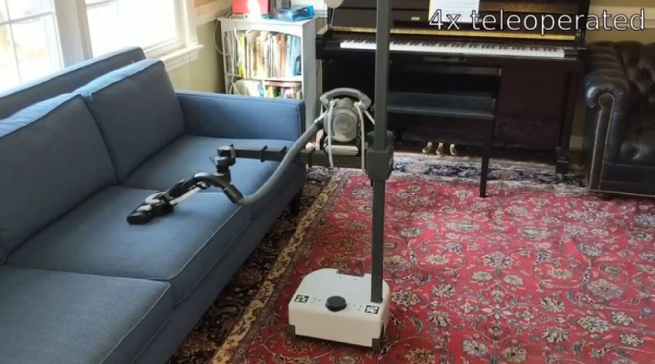 Ya llegaron a tu casa: así funciona Stretch, el robot que se encarga de las tareas domésticas