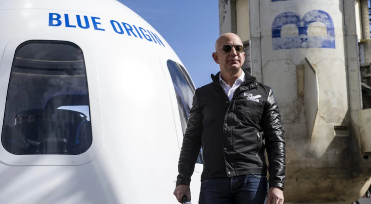 Sueños de millonario: Bezos viajará al espacio acompañado de una "persona muy especial"