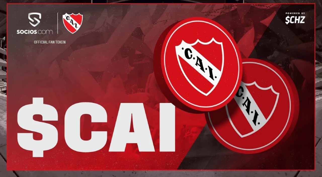 Las cripto llegan al fútbol argentino: Independiente recauda u$s 200.000 al lanzar su moneda virtual