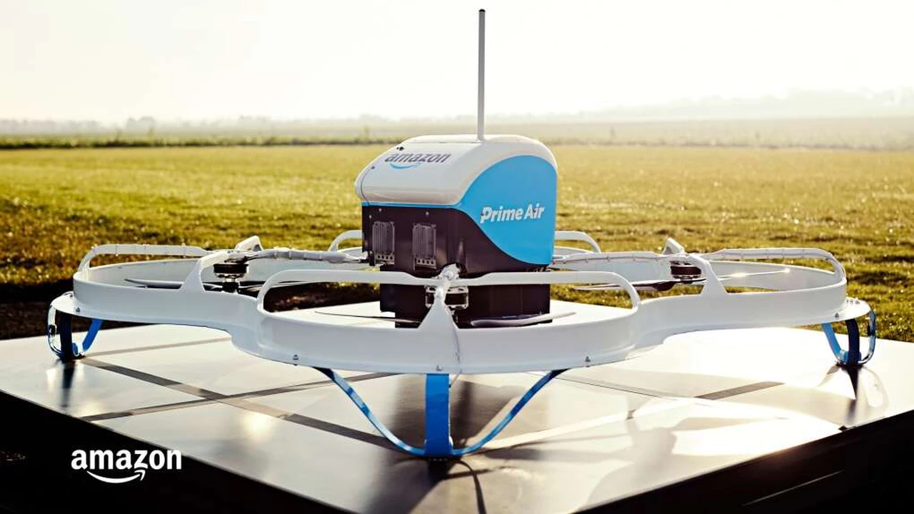 Tus compras por Internet te llegarán volando: habilitan a Amazon a realizar envíos con drones