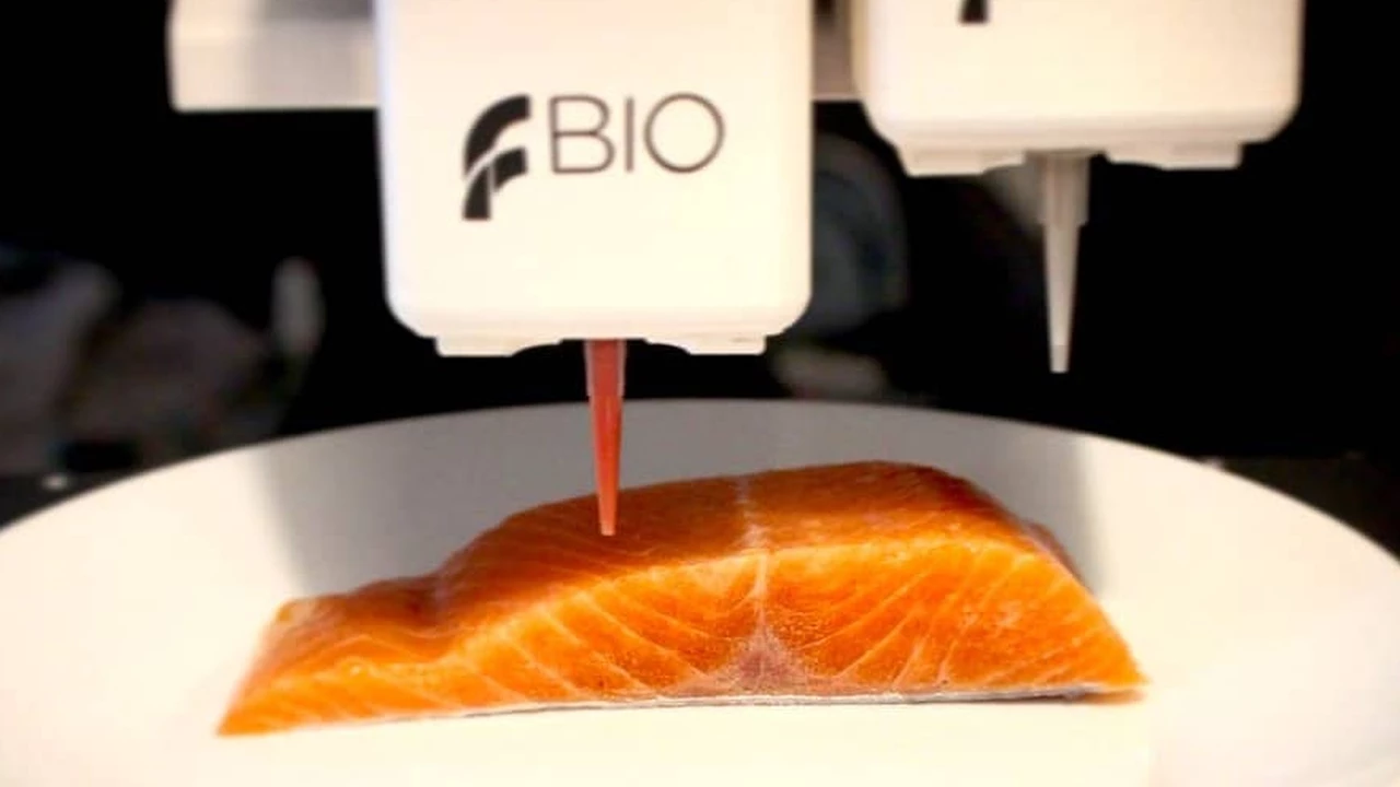 Crece el furor por las carnes alternativas: esta empresa creó un salmón vegado mediante impresión 3D
