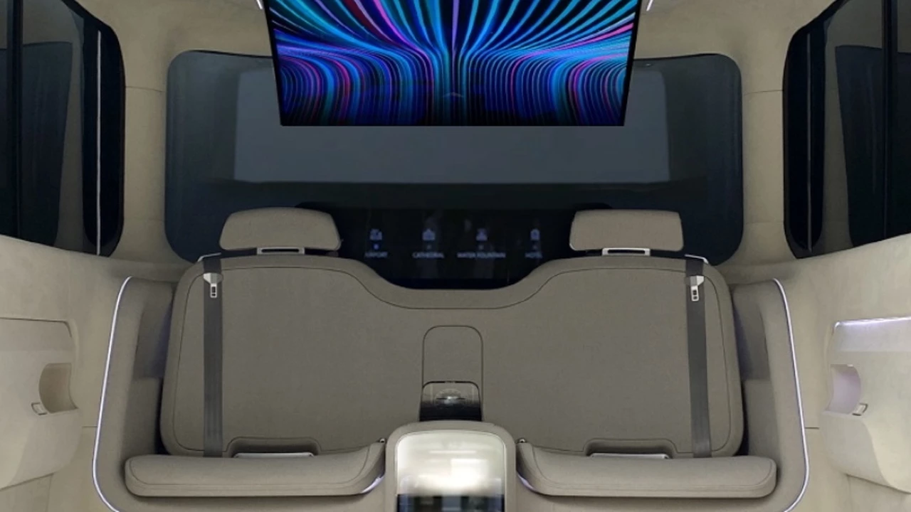 Hyundai y LG anunciaron el Ioniq Concept Cabin, un auto que se limpia solo, te sirve café y te plancha la ropa