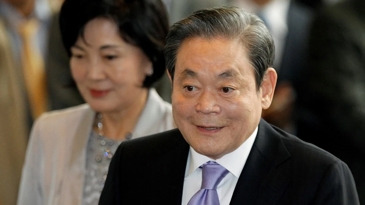 Se fue un visionario: murió Lee Kun-hee, presidente del grupo Samsung