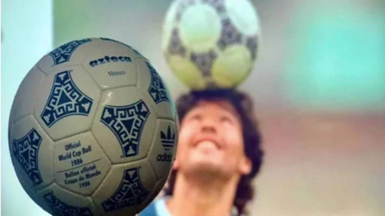 Furor por Maradona en Mercado Libre: piden cifras millonarias por una camiseta y la pelota del Mundial '86