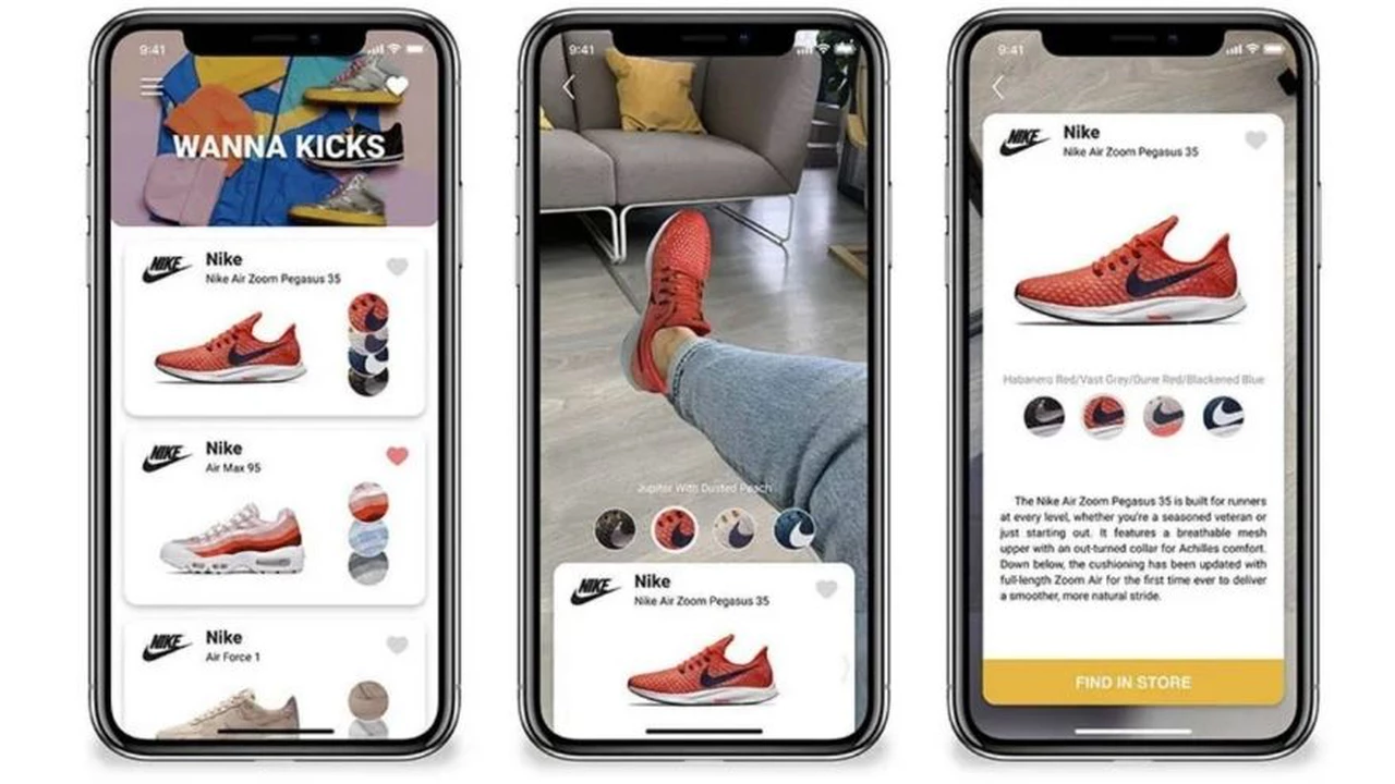 Nike aprovecha un avance tecnológico y sus clientes podrán probar su "pilcha" de manera virtual