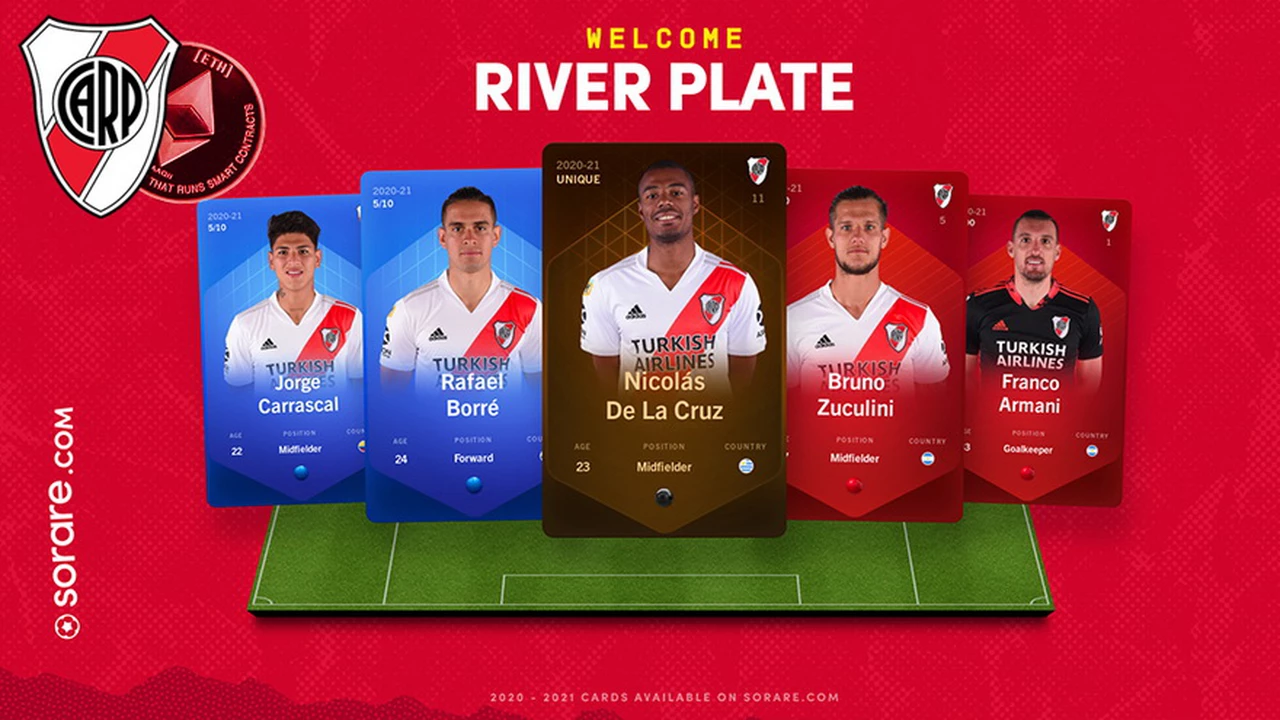 Jugada digital: ¿qué es Sorare, y cómo se relaciona con el equipo del club River Plate?