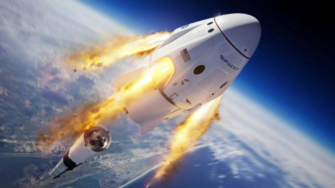Video: el increíble "espectáculo en el cielo" que causó un cohete de SpaceX