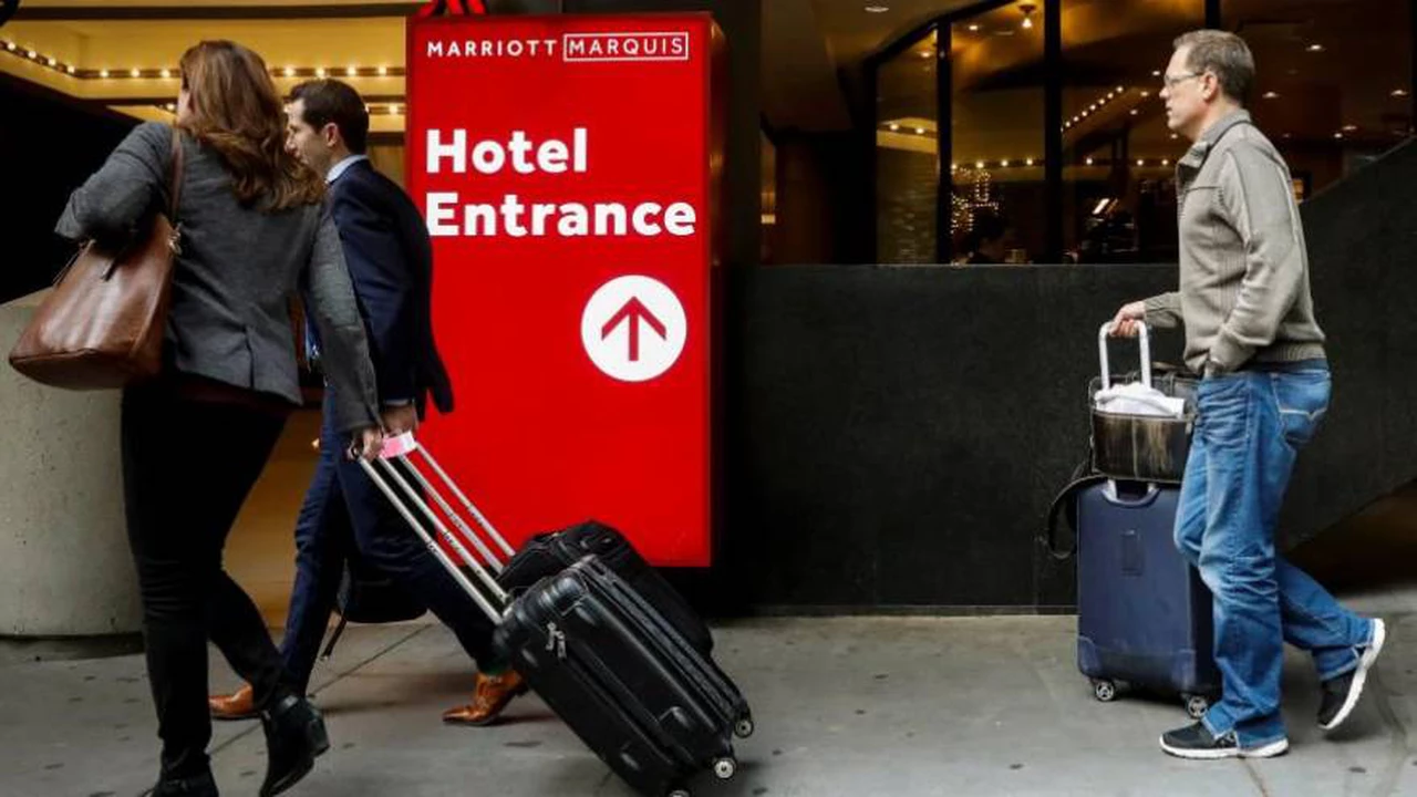 Hoteles en pandemia: así son las terminales de atención "sin contacto" de la cadena Marriott