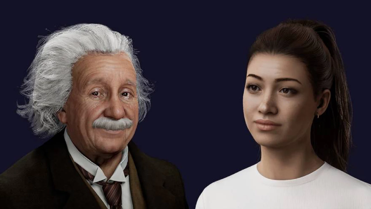 Video: crean un "Einstein digital" que habla con la gente gracias al uso de inteligencia artificial