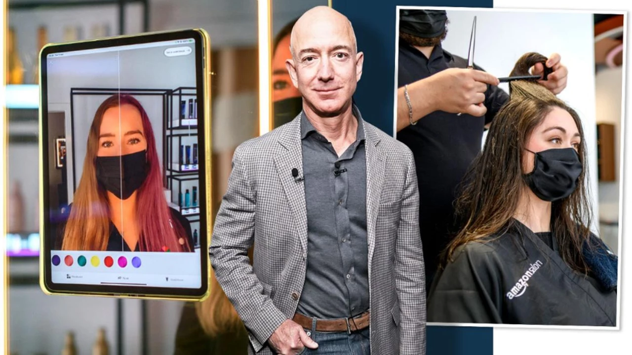 ¿Querés cambiar tu look?: en esta peluquería de Amazon vas a poder "cortarte el pelo" con realidad aumentada