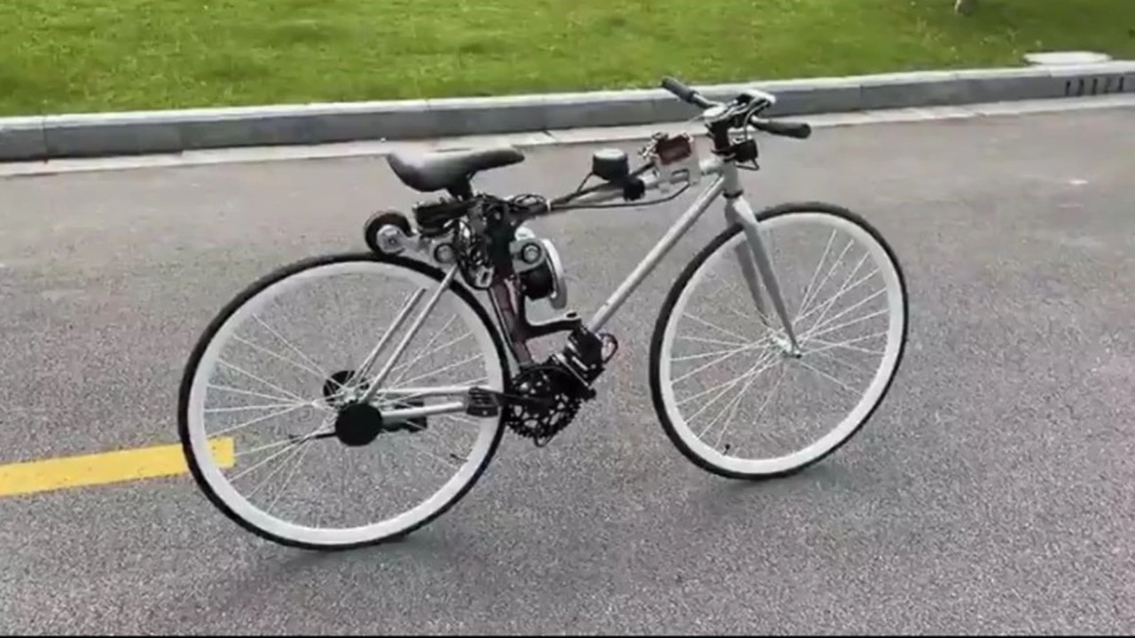 Sorprendente: mirá cómo esta bicicleta nunca podrá caerse o perder su camino