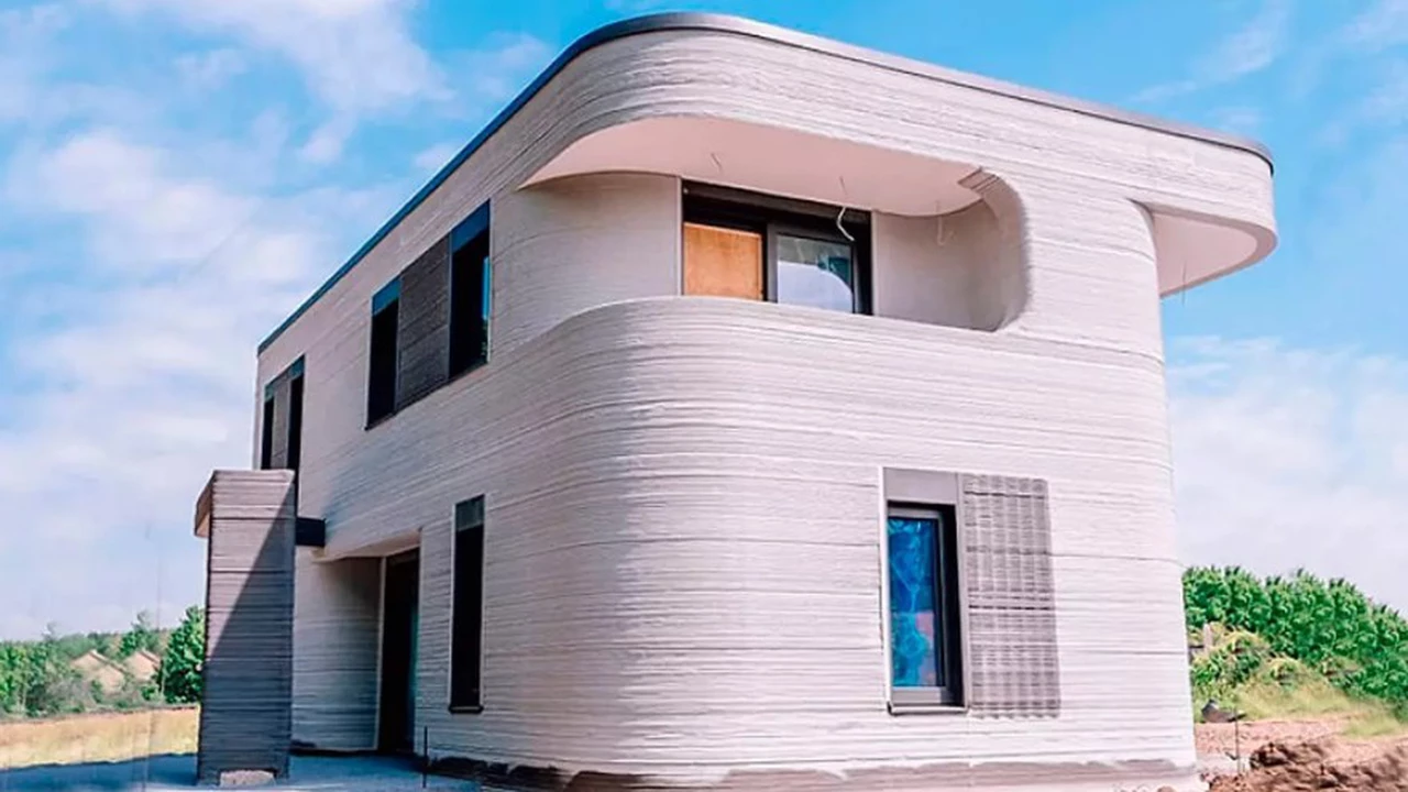 Conocé esta increíble casa hecha por una impresora 3D