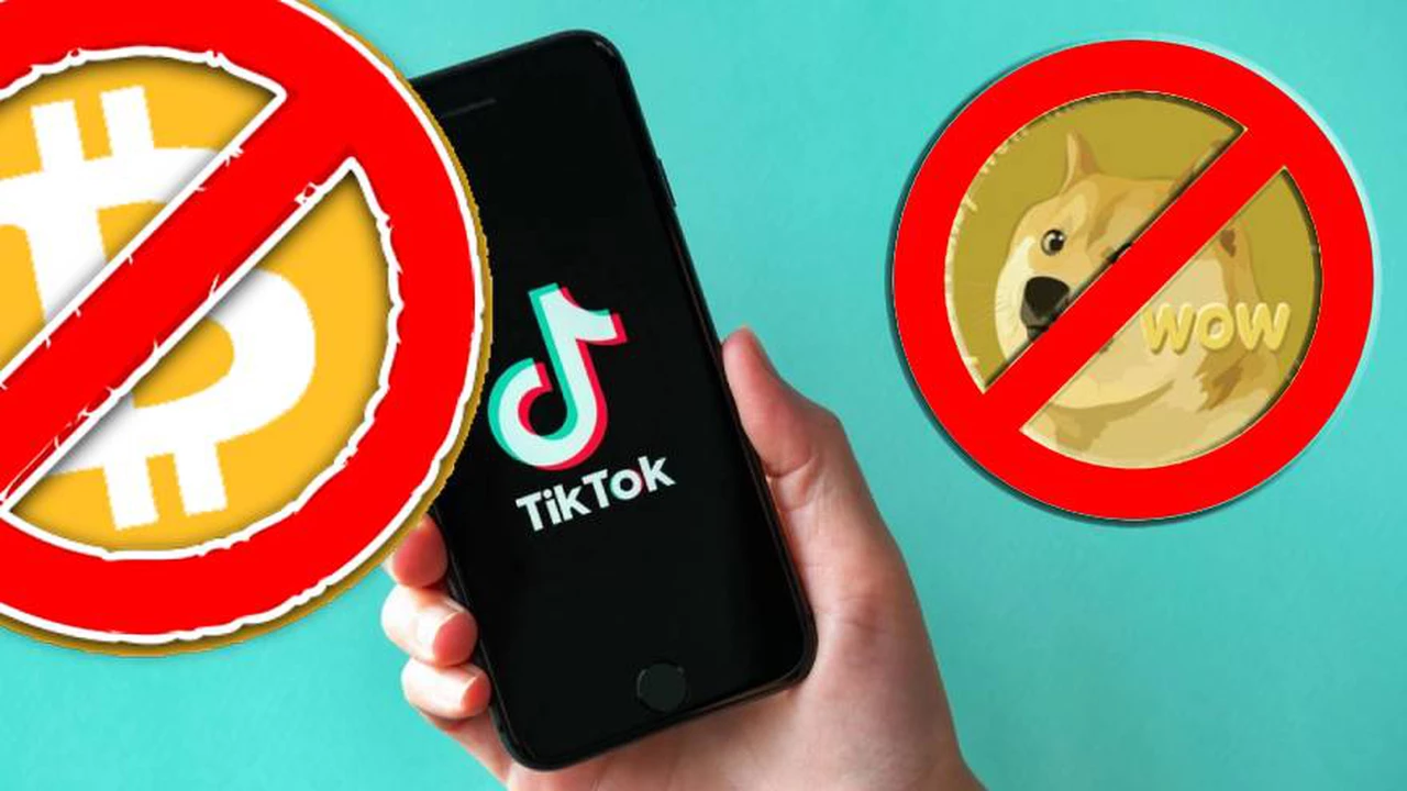 TikTok vs cripto: ¿por qué la app de videos prohíbe la promoción de criptodivisas?