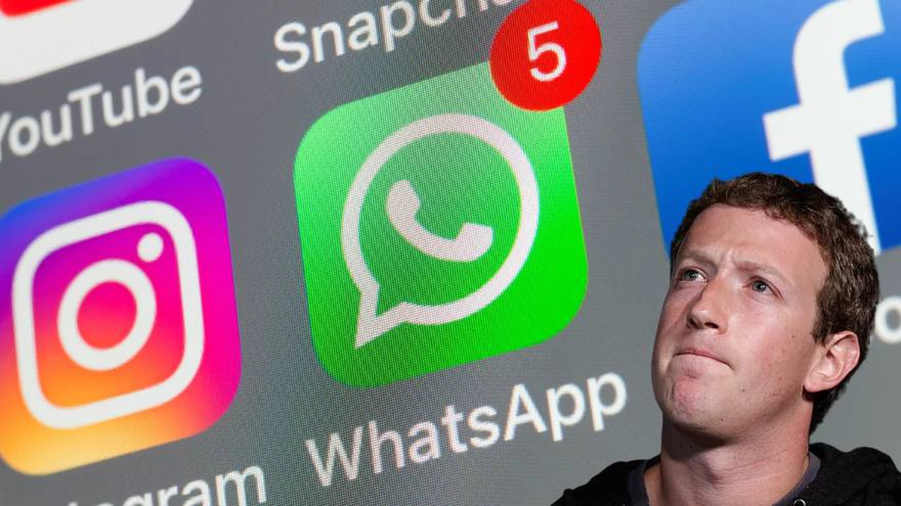 Una mala para Facebook: la Justicia prohibió el uso de datos privados provenientes de Whatsapp