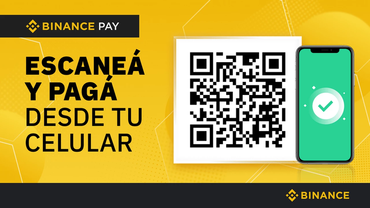 Binance lanza su "Mercado Pago" cripto en el país: en exclusivo, sus ventajas al pagar o cobrar con QR