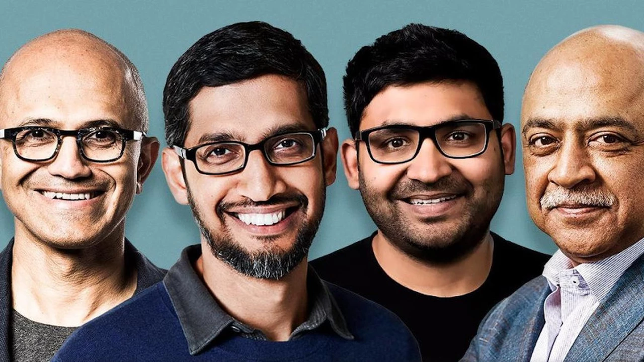 Pichai, Nadella, Agrawal: así es como India se adueña de Silicon Valley