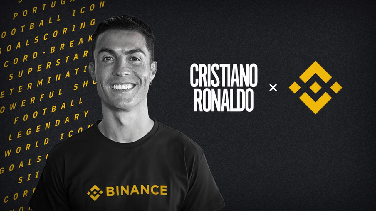 Cristiano Ronaldo se une al mundo cripto y anuncia una alianza exclusiva con Binance